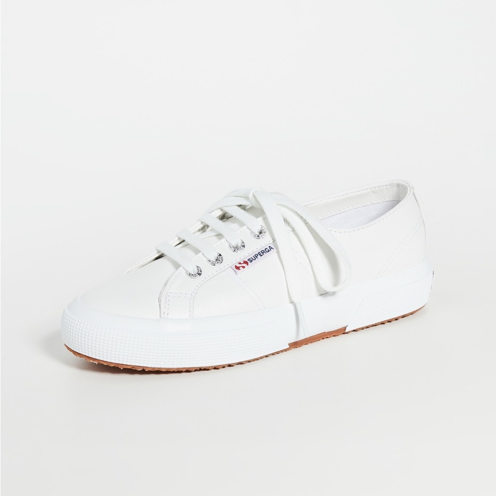 Superga White 2750 Nappaleaw Sneaker